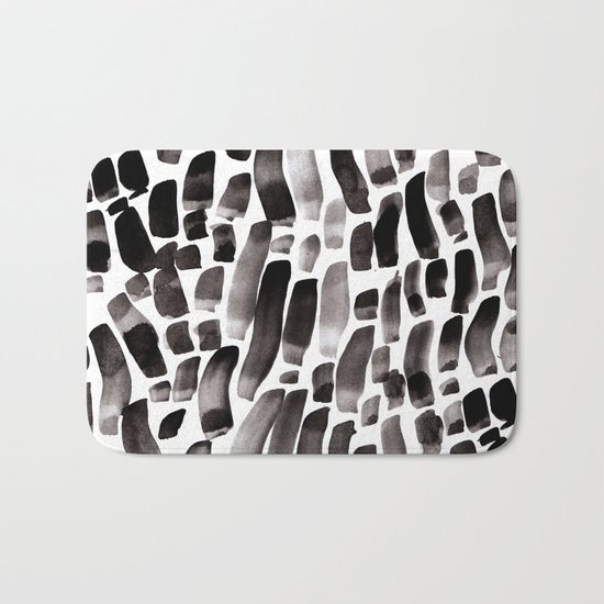 Ink Dance Bath Mat