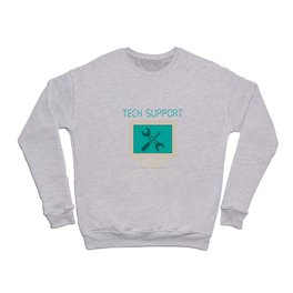 Tech Support ID10T Specialist Crewneck Sweatshirt