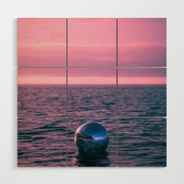 Synthwave Wood Wall Art