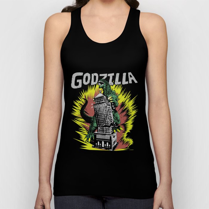 Godzilla War III Tank Top