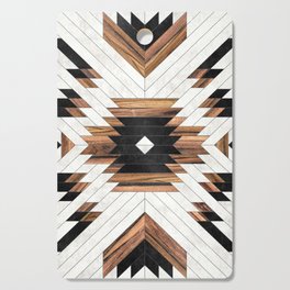 Urban Tribal Pattern No.5 - Aztec - Concrete and Wood Cutting Board