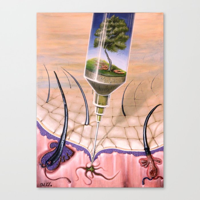 "Syringe" Canvas Print