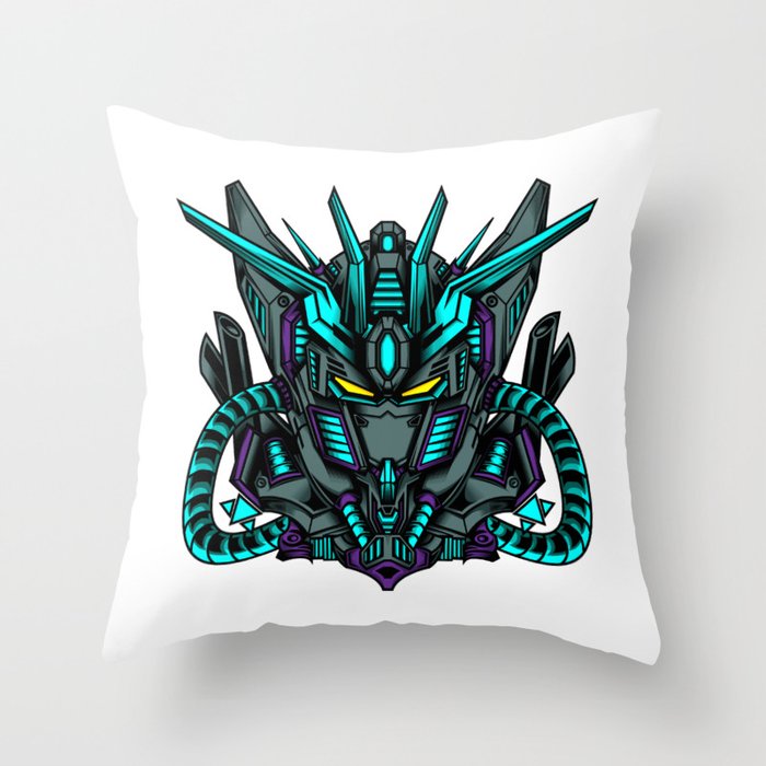 Prime Gundam Throw Pillow