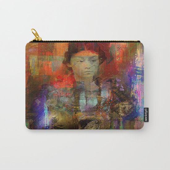 Woman samurai Carry-All Pouch