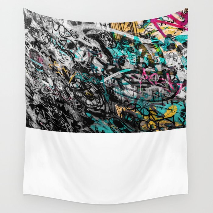 Graffiti Walls Wall Tapestry - Tapestries For Walls Graffiti Walls Wall Tapestry - Tapestries For Walls