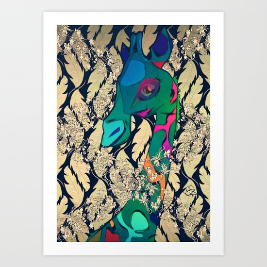 GEE WIZZ Art Print