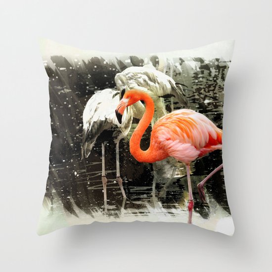 Standing Out Throw Pillow