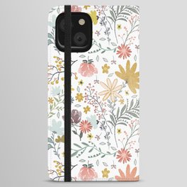 Spring Garden Floral iPhone Wallet Case