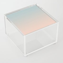 Soft Gradient Ombre Gradual Geometric Artwork Acrylic Box