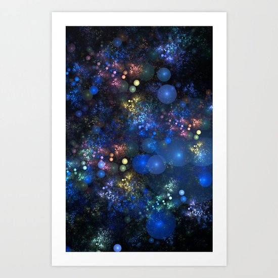 Space and Time Art Print