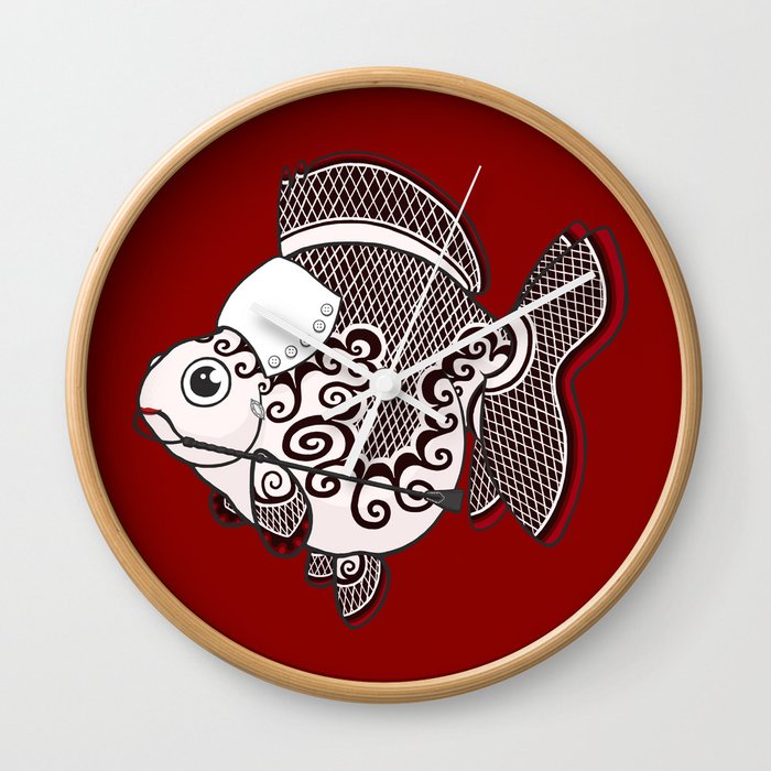 Goldfish Irene Adler Wall Clock