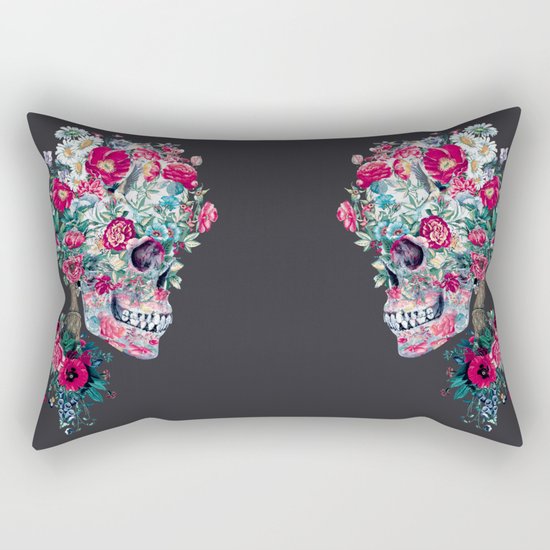 SKULL XIII Rectangular Pillow