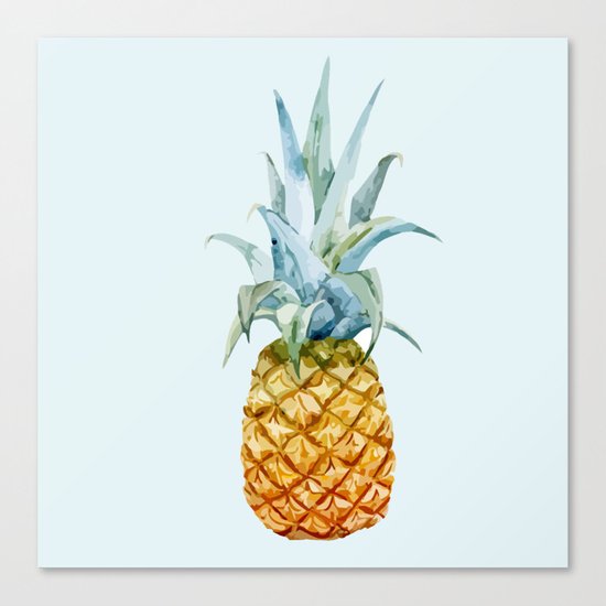 pineapple Canvas Print