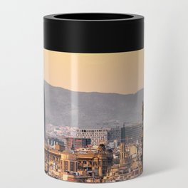 Spain Photography - Barcelona In The Beautiful Sunset Can Cooler