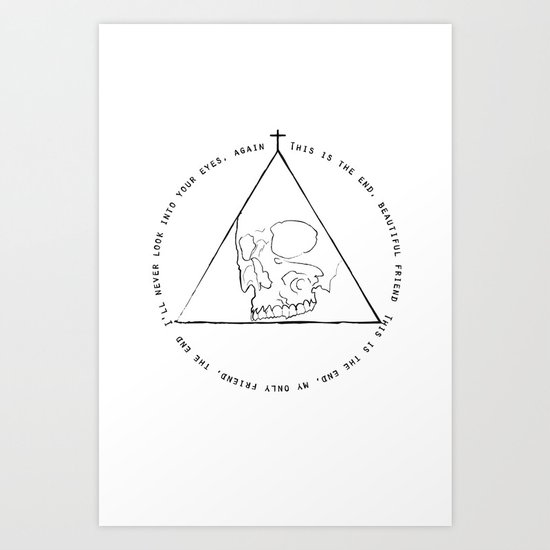 The END Art Print
