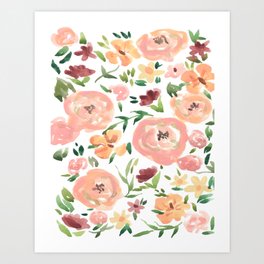 Roses by Sabina Fenn Art Print