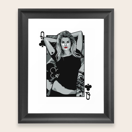 Clubs Framed Art Print
