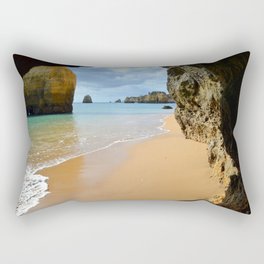 Beach hideaway in the Algarve Rectangular Pillow