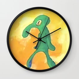 High Res Bold and Brash Repaint Wall Clock