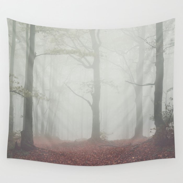 Autumn paths - Landscape and Nature Photography Wall Tapestry