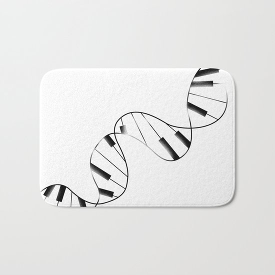 DNA Piano Bath Mat