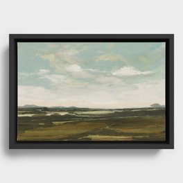Valley View Framed Canvas