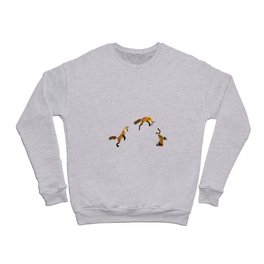Fox Snow Jump Crewneck Sweatshirt