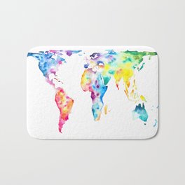 Gall–Peters projection Bath Mat