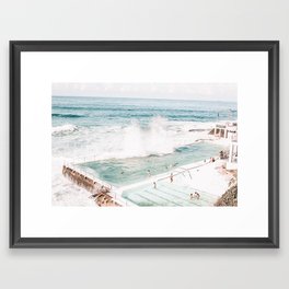 Bondi Beach - Bondi Icebergs Club Framed Art Print
