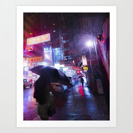 Hong Kong irl Art Print