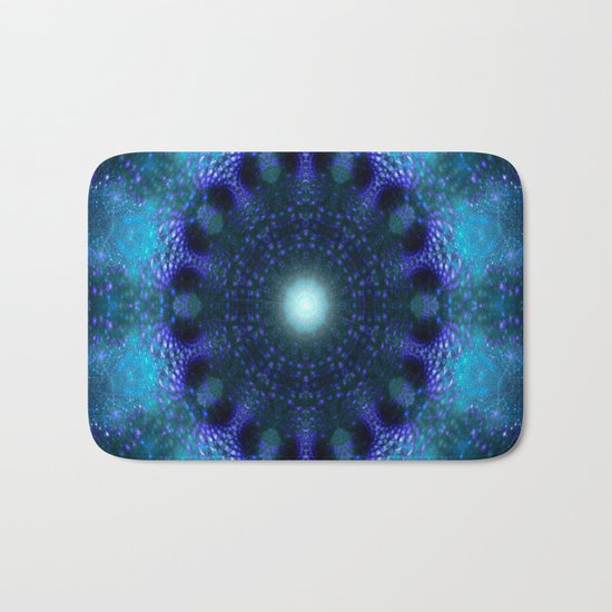 Star Factory (blue) Bath Mat