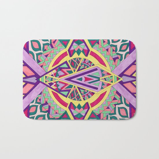 Abstract Journey Bath Mat