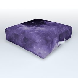 Cassiopeia Constellation Mountains of Creation Galaxy Space Ultraviolet Outdoor Floor Cushion | Space, Cosmology, Cosmic, Milkyway, Cosmos, Universe, Nasa, Constellation, Meteor, Celestial 