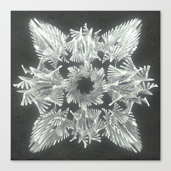 A Winged Debacle Canvas Print