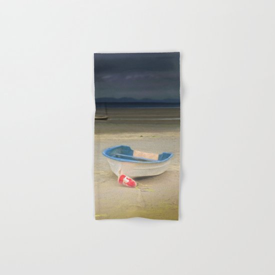 White Storm Hand & Bath Towel
