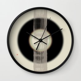 Trace Through Time (Etude Circulaire n° 11) Wall Clock