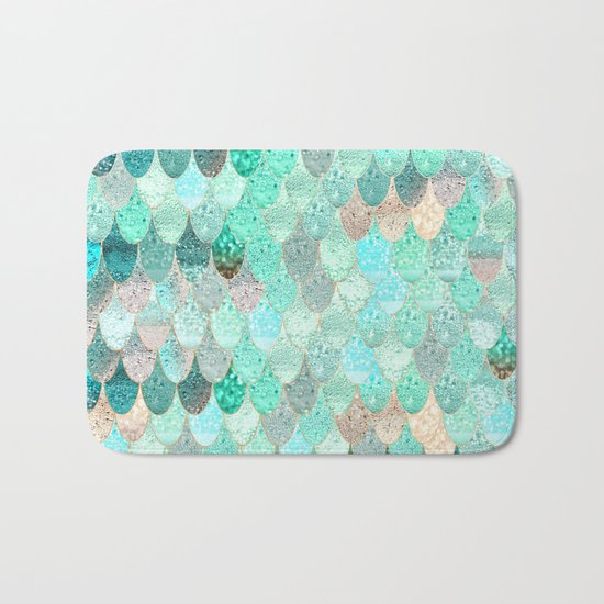 SUMMER MERMAID Bath Mat