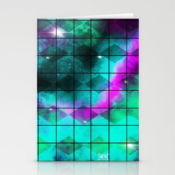 Abstract galaxy Stationery Cards