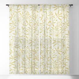 Decorative Paper 9 Sheer Curtain