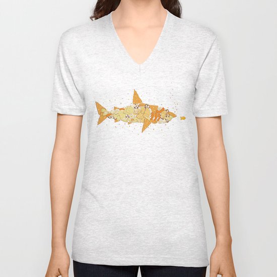 Snack Attack Unisex V-Neck