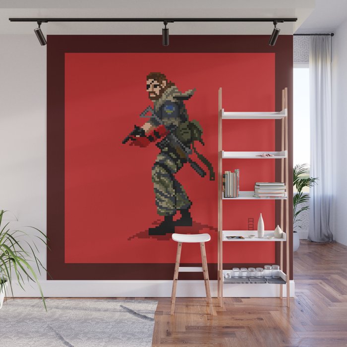 Metal Gear Solid V Venom Snake Wall Mural By Aaryaa Society6 - Metal Gear Solid Wall Art Metal Gear Solid V Venom Snake Wall Mural By Aaryaa Society6 - Metal Gear Solid Wall Art