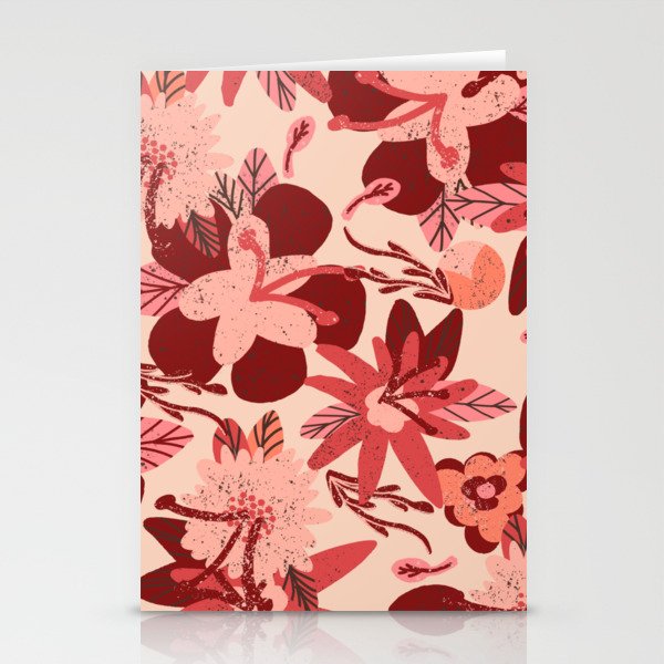 Pink Hibiscus Stationery Cards
