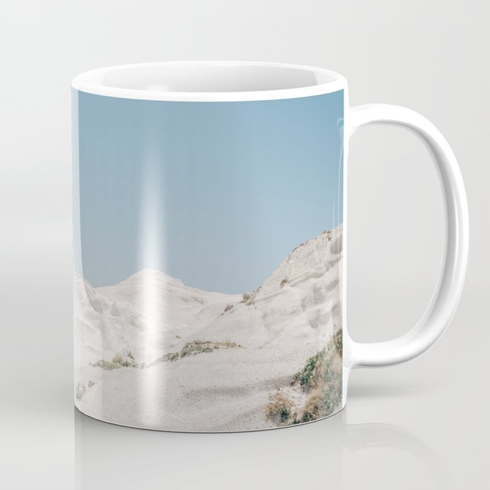Milos 0010: Sarakiniko, Milos, Greece - Greek island - Pastel travel photography art print Coffee Mug