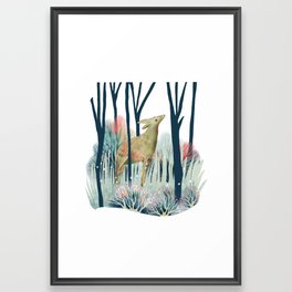 Doe Framed Art Print