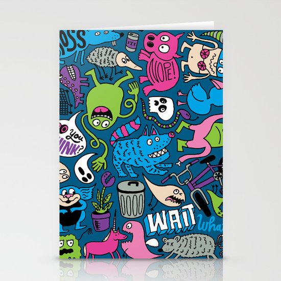 Wait, What? Stationery Cards