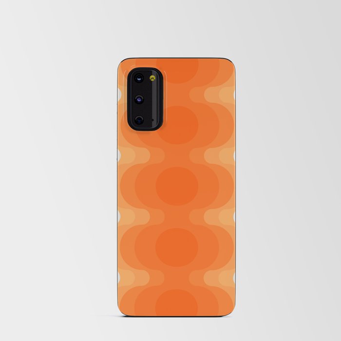 Echoes - Creamsicle Android Card Case