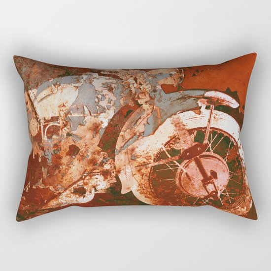 Disintegration Rectangular Pillow