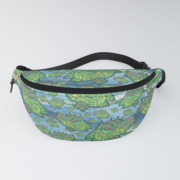 Counter Fish Fanny Pack