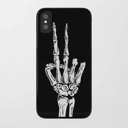 Peace Out iPhone Case
