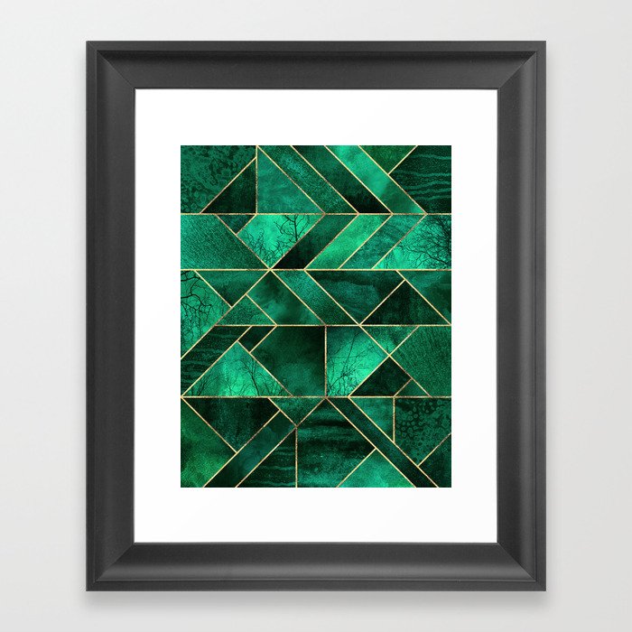 Abstract Nature - Emerald Green